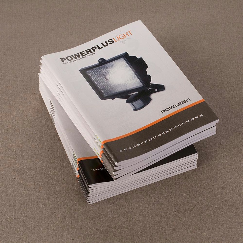 印刷產(chǎn)品說(shuō)明書(shū)