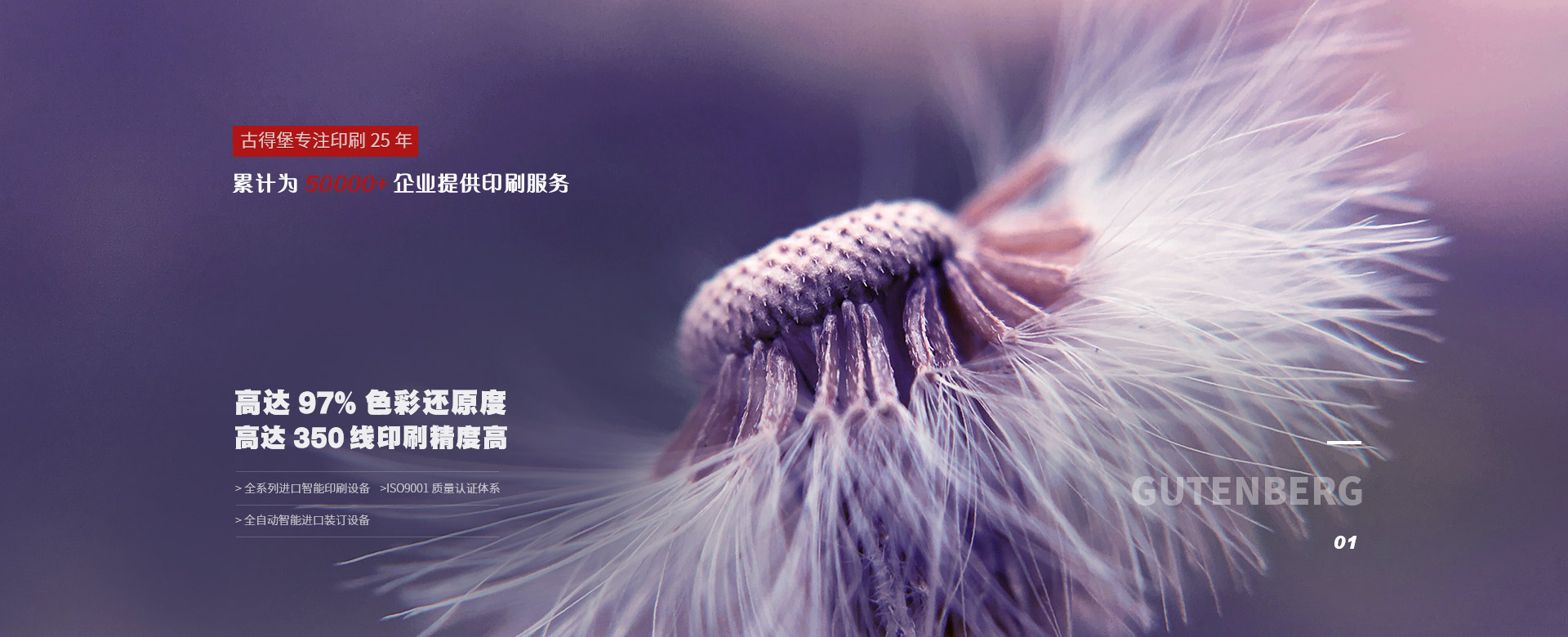 古得堡20年印刷經(jīng)驗(yàn)，色彩高度還原，專(zhuān)業(yè)畫(huà)冊(cè)印刷定制加工。